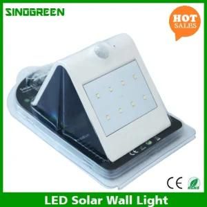 LED Solar Wall Lamp Smart Solar &amp; Sensor LED Wall Light