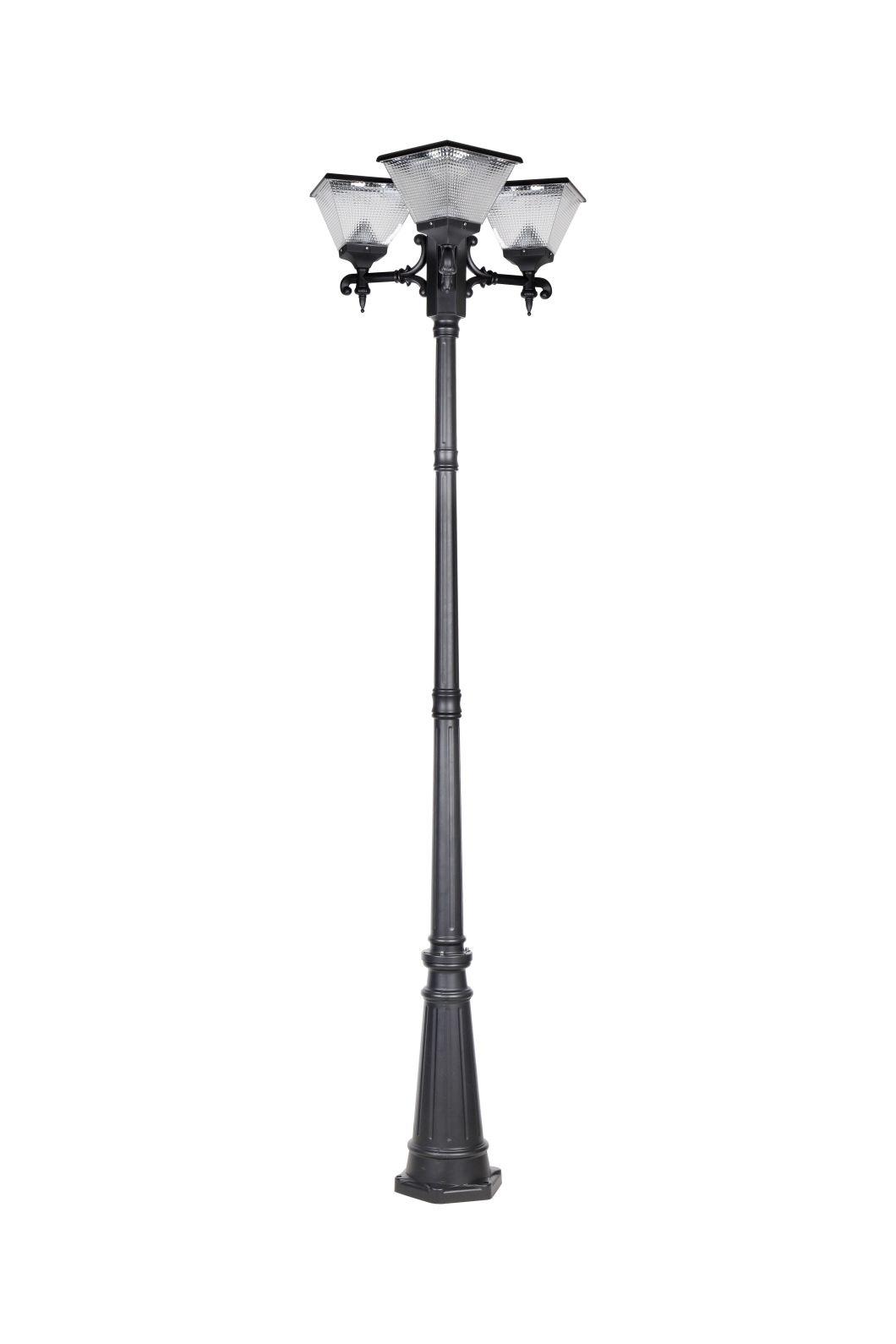 China Made CE Mounted Solar Powered Column Light Fixtures