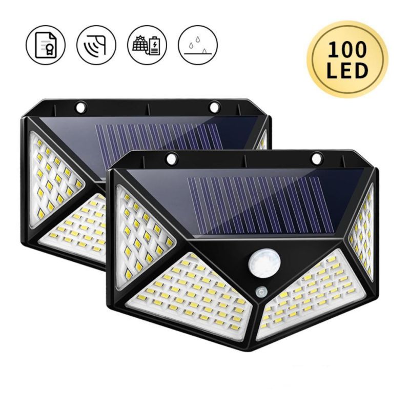 Amazon Good Selling Outside Lamp Outdoor Wall Solar Garden Lights