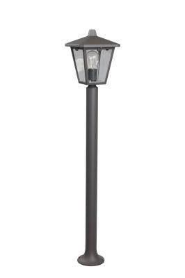 Aluminum Dia Casting Garden Post Lamp, E27 Max. 60W, Simple Classic Style Garden Lighting Post Lamps Height 100cm