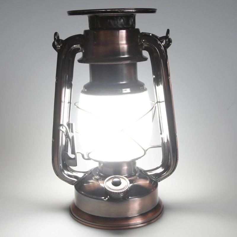 Yichen Solar Rechargeable Vintage Kerosene LED Garden Light