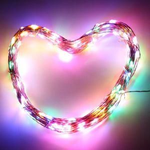 100 LED Solar Copper String Christmas Light Decoration Light for Garden Landscape Festival Lamp