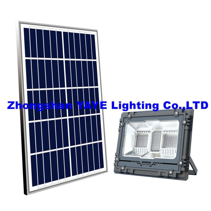 Yaye Hottest Sell 300W Outdoor IP67 Solar LED Floodlight/Solar LED Flood Garden Wall Light with 3 Years Warranty /Remote Controller/ 1000PCS Stock