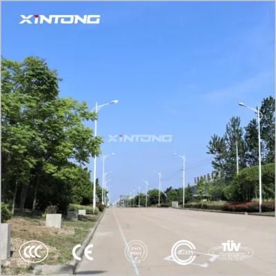 30W Single Arm Pole Solar LED Street Garden Road Home Lighting