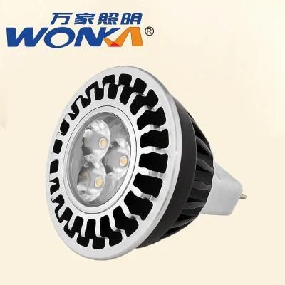 4W/5W/6W Low Voltage MR16 LED Spot Light Bulb for Garden Lighting