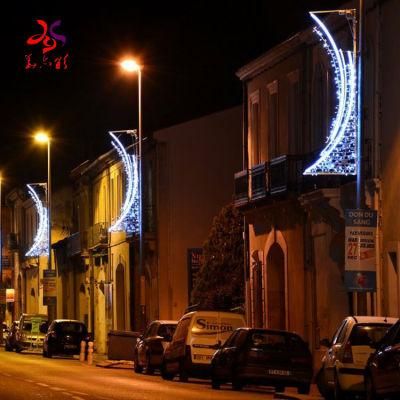 New Xmas Decoration LED Motif Light for Pole Christmas Decorative Outdoor Pole Street Motif