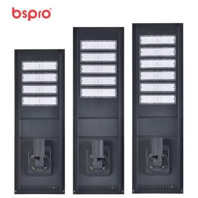 Bspro Manufactures Integrated Luminarias Solares Power High Lumen Brightness Light IP65 Outdoor Power LED Solar Street Lights