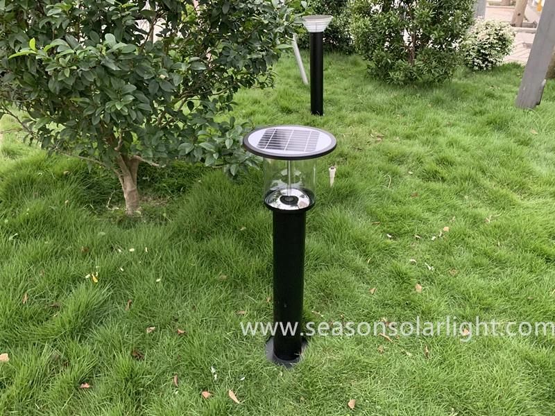 Long Working 5W Solar Panel Outdoor LED Light Solar Bollard Light for Garden Villa Lighting