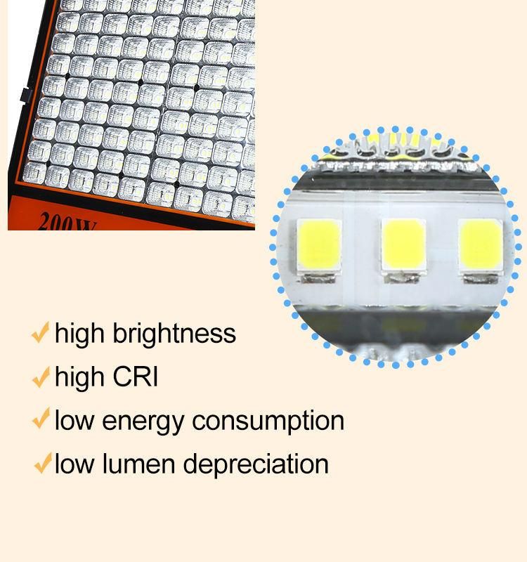 Solar Manufacturer Factory Distributor 50W 100W 150W 200W 300W LED Street Outdoorcob SMD Wall Flood Garden Road Light Tunnel Floodlight