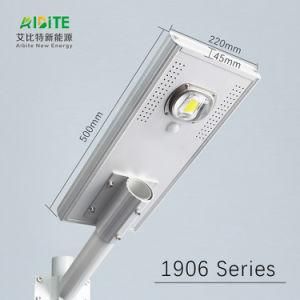20W Outdoor Garden LED Integrated/All-in-One Solar Street Light with Motion Sensor