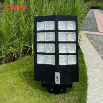 Bspro Good Price List High Brightness Outdoor IP65 Waterproof 300W 400W 500W All in One Solar Street Light