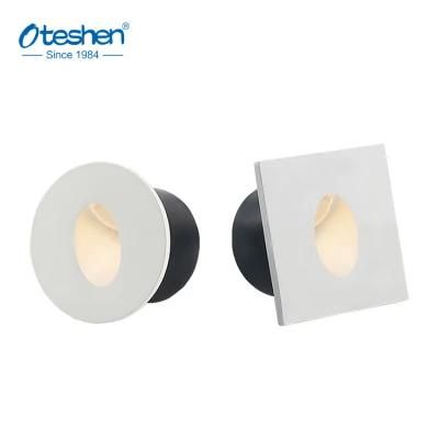 LED Recessed IP20 Aluminum Outdoor Stairs LED Step Wall Lights