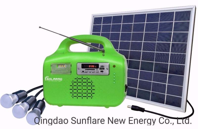 20W Solar Energy Lighting Kit System for Home Use