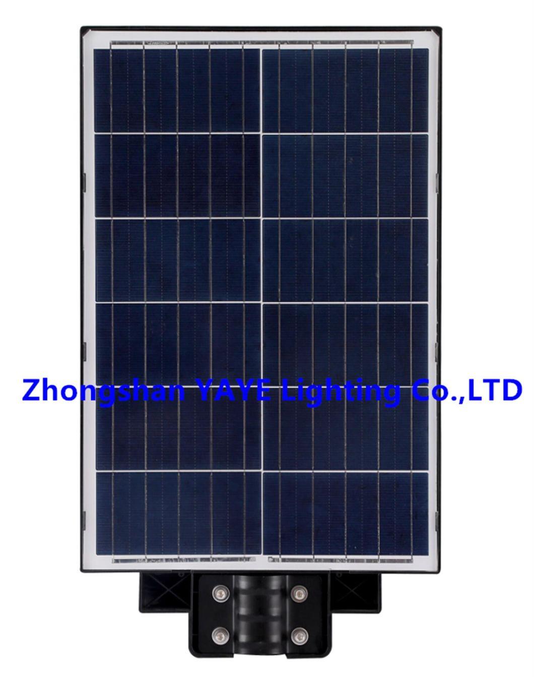 Yaye Hottest Sell 200W/300W/400W Integrated All in One Solar LED Street Light with Stock 1000PCS/Remote Controller/Radar Sensor/ 2 Years Warranty