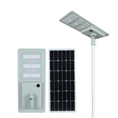 All in One 80W Street Lamp Decorative Solar Panels Lights