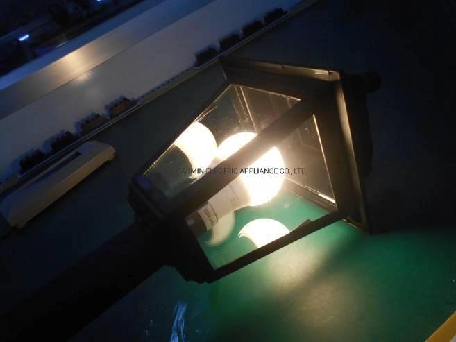 Waterproof Outdoor Pathway Lantern Post Light E27 Max. 40W IP44 122cm Height