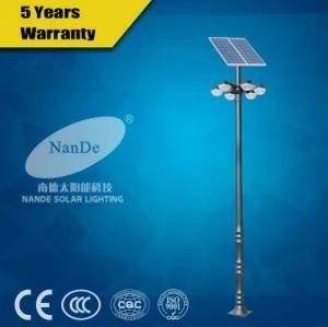 Aluminium Alloy Lamppost LED Solar Powered Garden Light