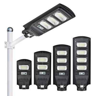 Best Price Solar Street Lamps 100W LED Sensor Solar Lighting