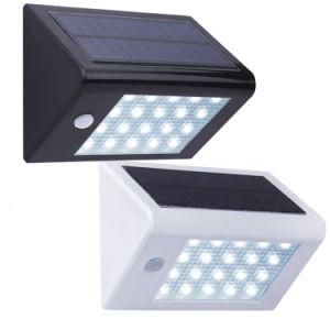 Solar LED Outdoor Wall Light Can Use for Garden and Street Lamp with Motion Sensor LED Lamp