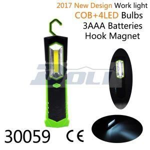 3AAA COB Plastic Work Light with Magnetic