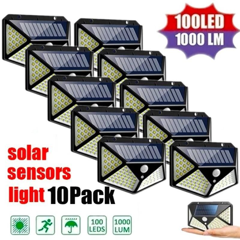 3mode Waterproof 230 LED Solar Motion Sensor Lights Outdoor Sunlight