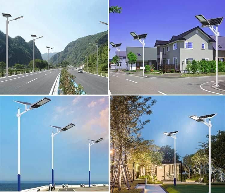 Aluminum Remote Control IP65 Waterproof Outdoor LED Solar Street Light