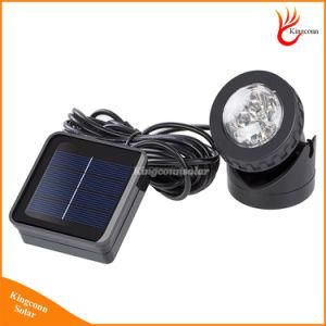 6 LEDs Solar Garden Spot Light Outdoor Lawn Landscape Pool Pond Yard Powered Spotlight IP68 Waterproof Solar Lamp