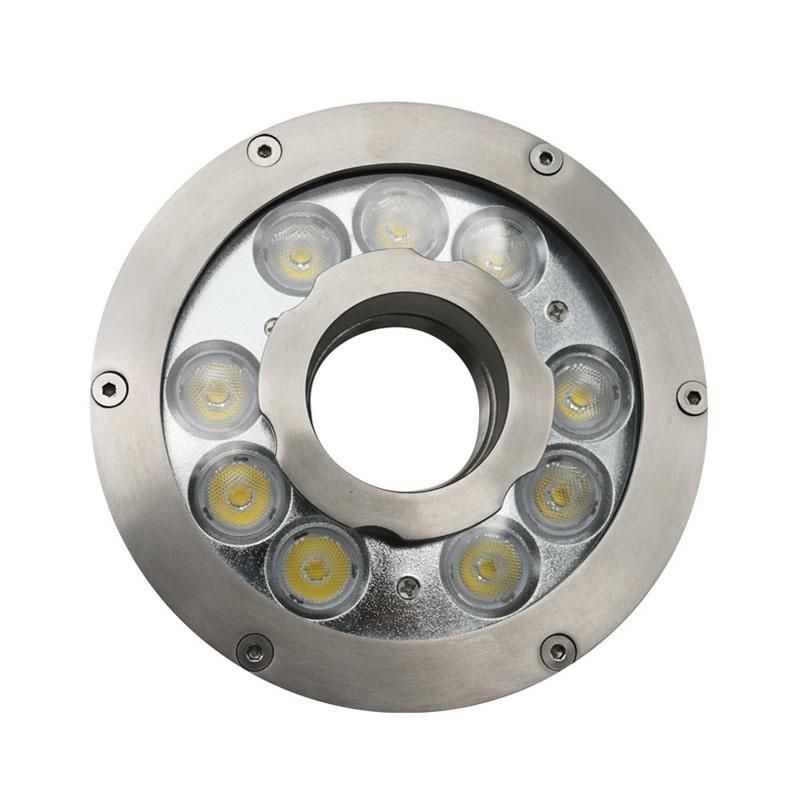 High Quality RGB Color IP68 316 Stainless Steel LED Fountain Light