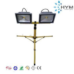 Indoor LED Flood Light Fixture Tripod 2*20W