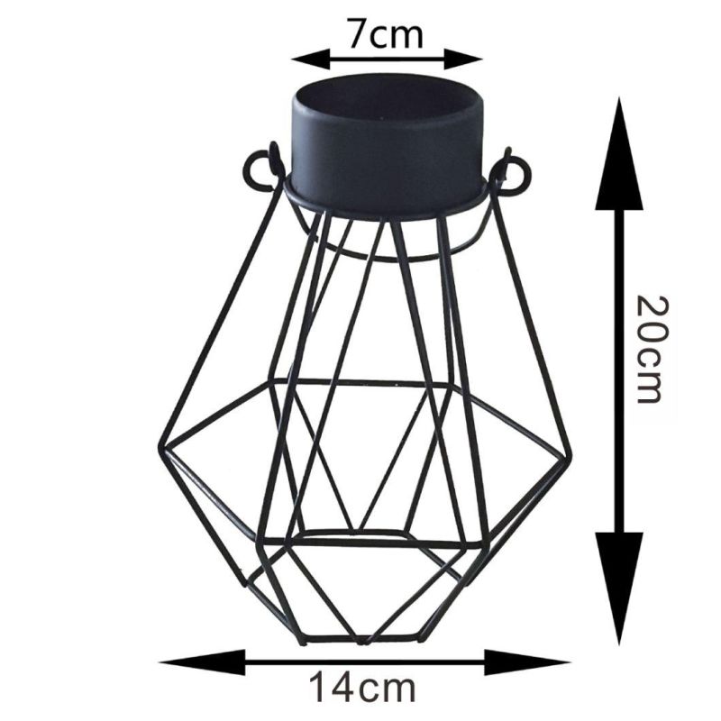 Solar LED Courtyard Street Lamp Tungsten Lamp Retro Portable Lantern