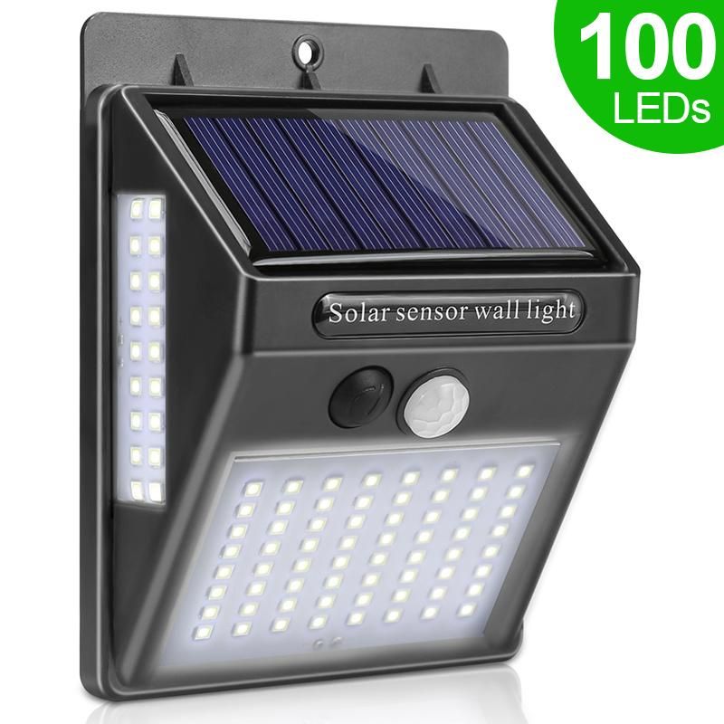 PIR Motion Sensor 100 LED Solar Lamp