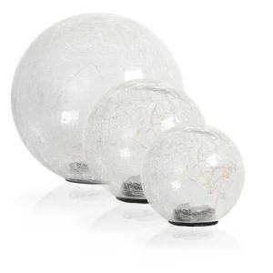 Crack Glass Solar Ball Garden Lights Solar Ball Lights Outdoor Decorative Ground Lights Lawn Night Light for Lawn Yard