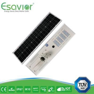 Esavior 80W 18V/80wp High Efficiency Mono PV 36ledsx4 Modules Solar Street Light Solar Lights