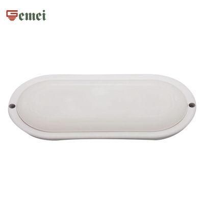CE RoHS Approved Outdoor Moisture-Proof White Oval Light by Factory Direct Sales 8W 12W 15W 18W 20W 23W