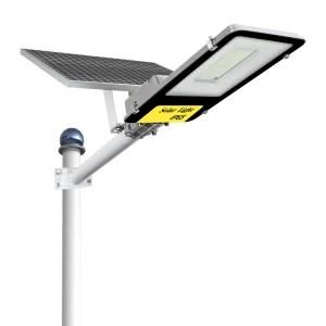 Solar Light Outdoor IP65 Road SMD 100W Solar Streetlight with Lithium Battery Remote Control