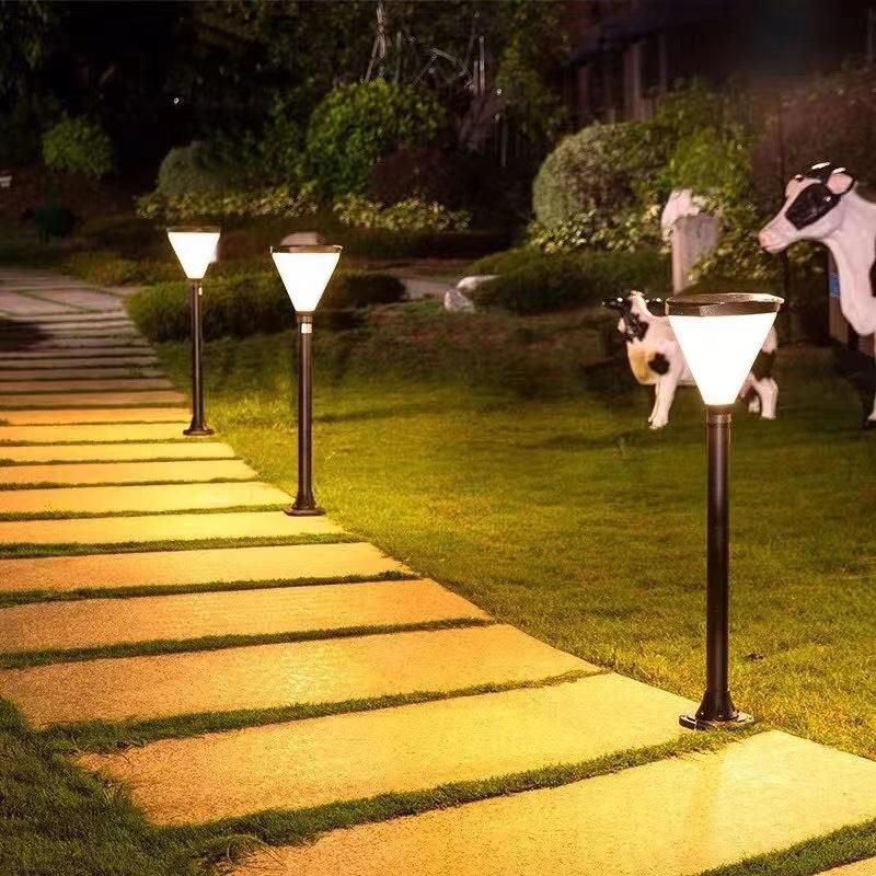 Diamond-Shaped Solar Lights Waterproof Outdoor Lighting Solar Lawn Lights