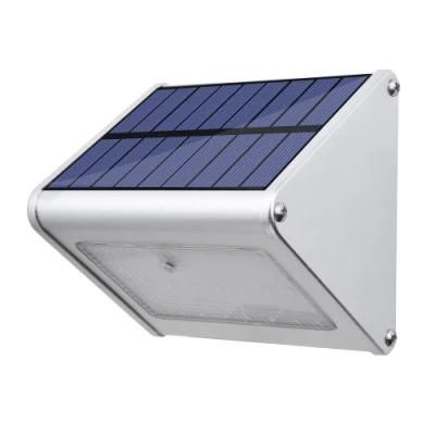 New Solar Products Warm Light Easy Install Solar LED Wall Light with Radar Sensor for Outdoor Wall Fence