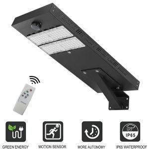 100W Solar Light 10000lumens Dusk to Dawn All in One Solar Street Light IP65 Waterproof with Remote Control for Yard, Farm, Pool, Garage, Pathway