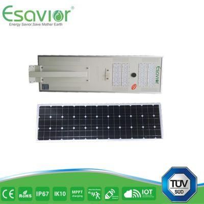 Esavior 80W Solar Street Lights Solar Lights Outdoor Lighting