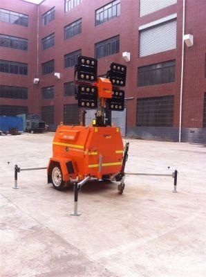Mobile LED Portable Lighting Tower with Factory Price