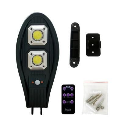 Super Bright Motion Sensor LED Solar Powered Light Remote Control LED Solar Street Light for Outdoor