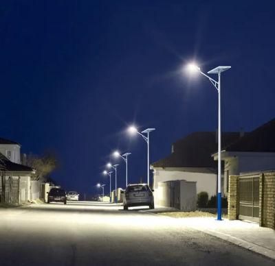 8m 60W Split Solar Street Light with 180W/18V Solar Panel Mono Crystalline High Efficiency