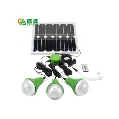 Indoor Solar Reading Lamp Solar Home LED Light with 3LED Solar Lamp Solar Power Station