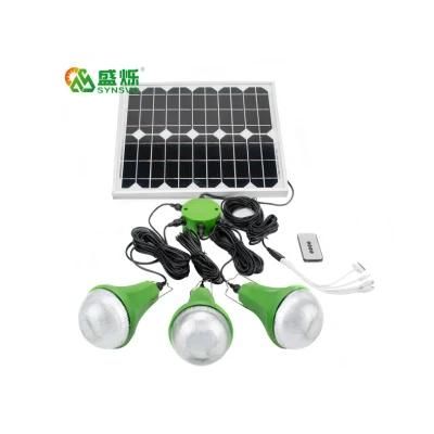 Indoor Solar Reading Lamp Solar Home LED Light with 3LED Solar Lamp Solar Power Station