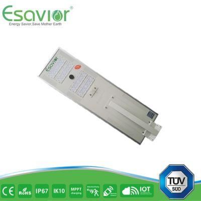Esavior 36V/100wp High Efficiency Mono PV 80W Solar Street Lights Solar Lights Outdoor Lighting
