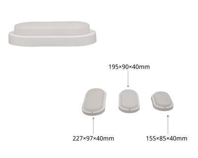 B3 Series Moisture-Proof Lamps Oval with Certificates of CE, EMC, LVD, RoHS 8W 12wn 15W 18W 20W