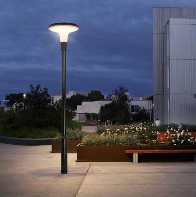 Manufacturer Decorative Commercial Garden Courtyard Pathway Pole Mounted Solar Lawn Light