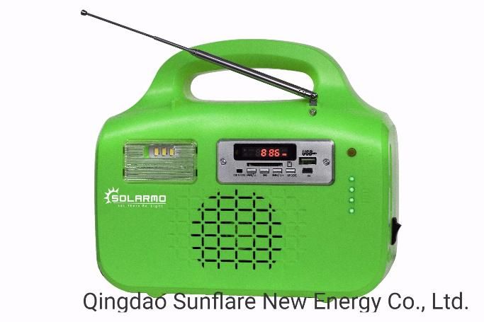 20W Solar Power Kit for Home with FM Radio and MP3