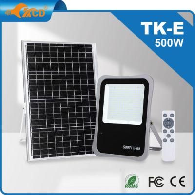 Low Price 50W 100W 200W 300W 400W 500W LED Solar Floodlight All in One Outdoor RGB Sport Ground Warehouse Solar Flood Light