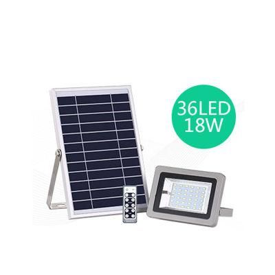 18W 36 LED Die-Casting Aluminum Housing Solar Garden Flood Light